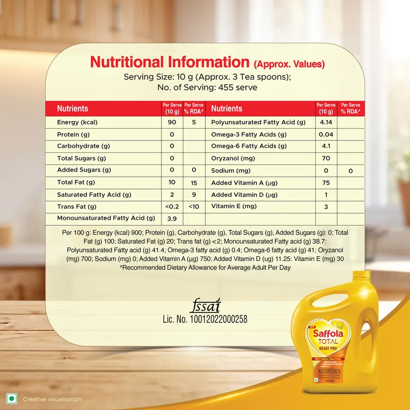 Saffola Gold Oil 5L - Image 4