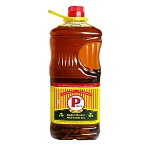 P Mark Kachi Ghani Mustard Oil - 2 Liter