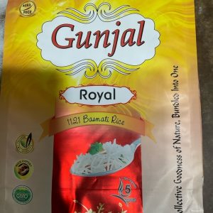 Gunjal basmati rice 5 kg
